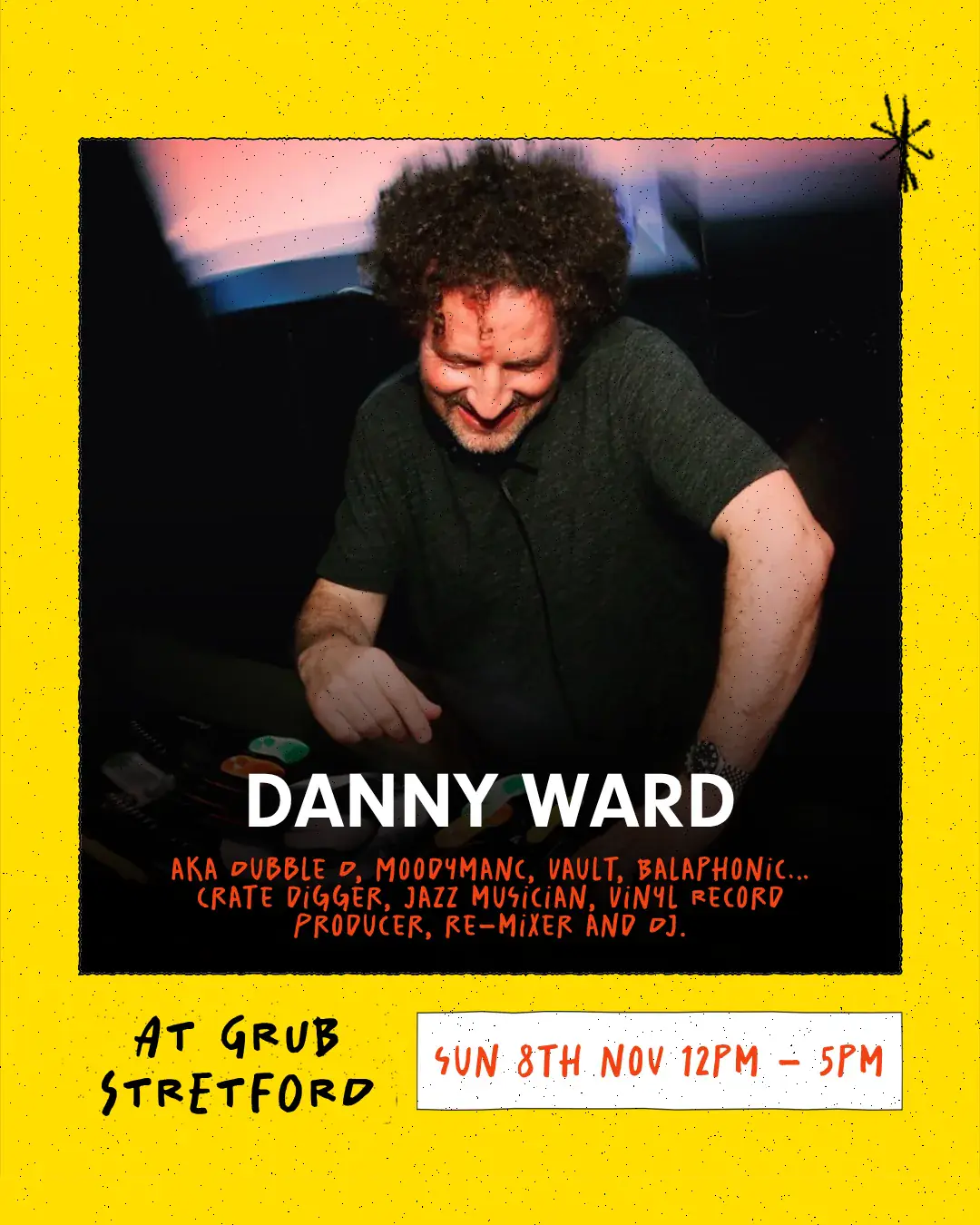 GRUB Stretford: DJ Danny Ward / Moodymanc: All Day Long