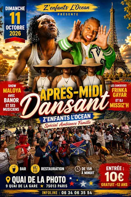 Après-midi dansant Océan Indien