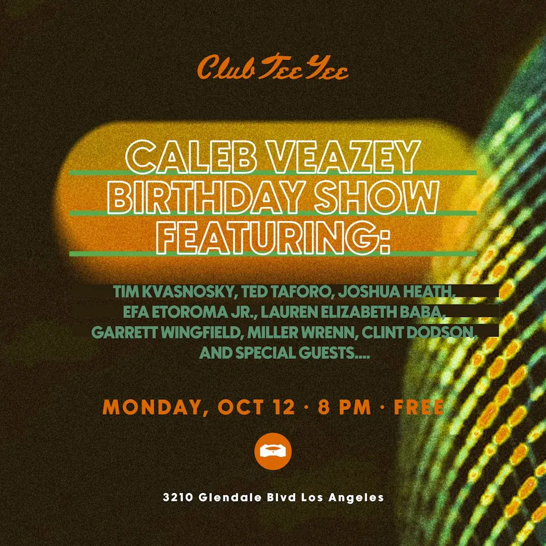 Caleb Veazey Birthday Show w / Special Guests