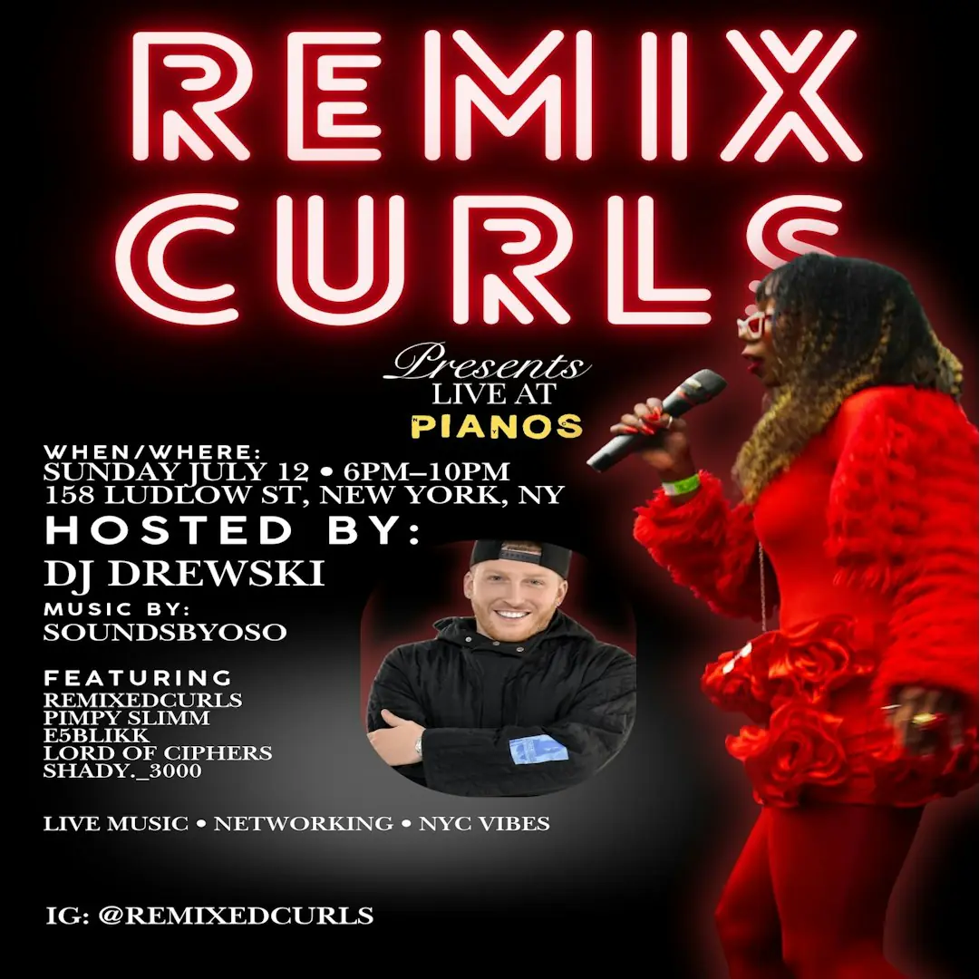 Remix Curls Presents: Live At Pianos