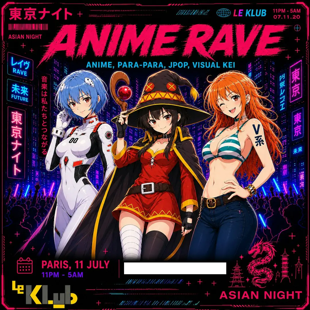 Anime Rave Paris