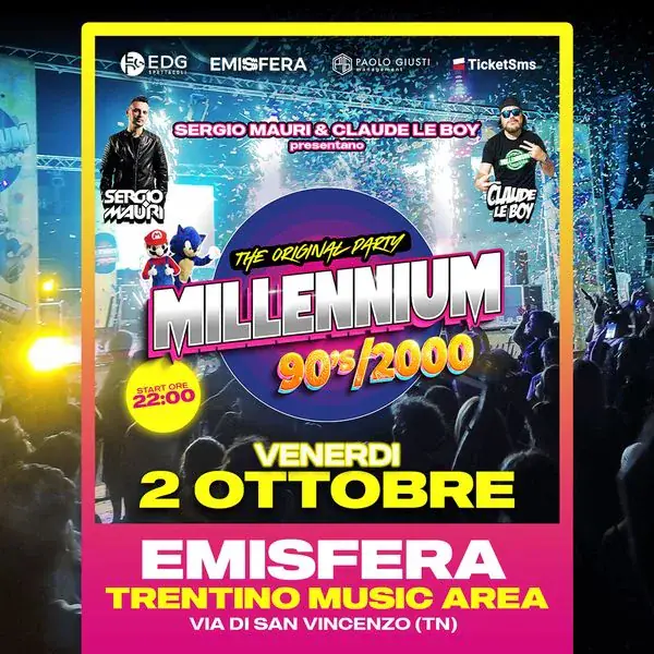 Millenium 90'S / 2000 - Emisfera Trento