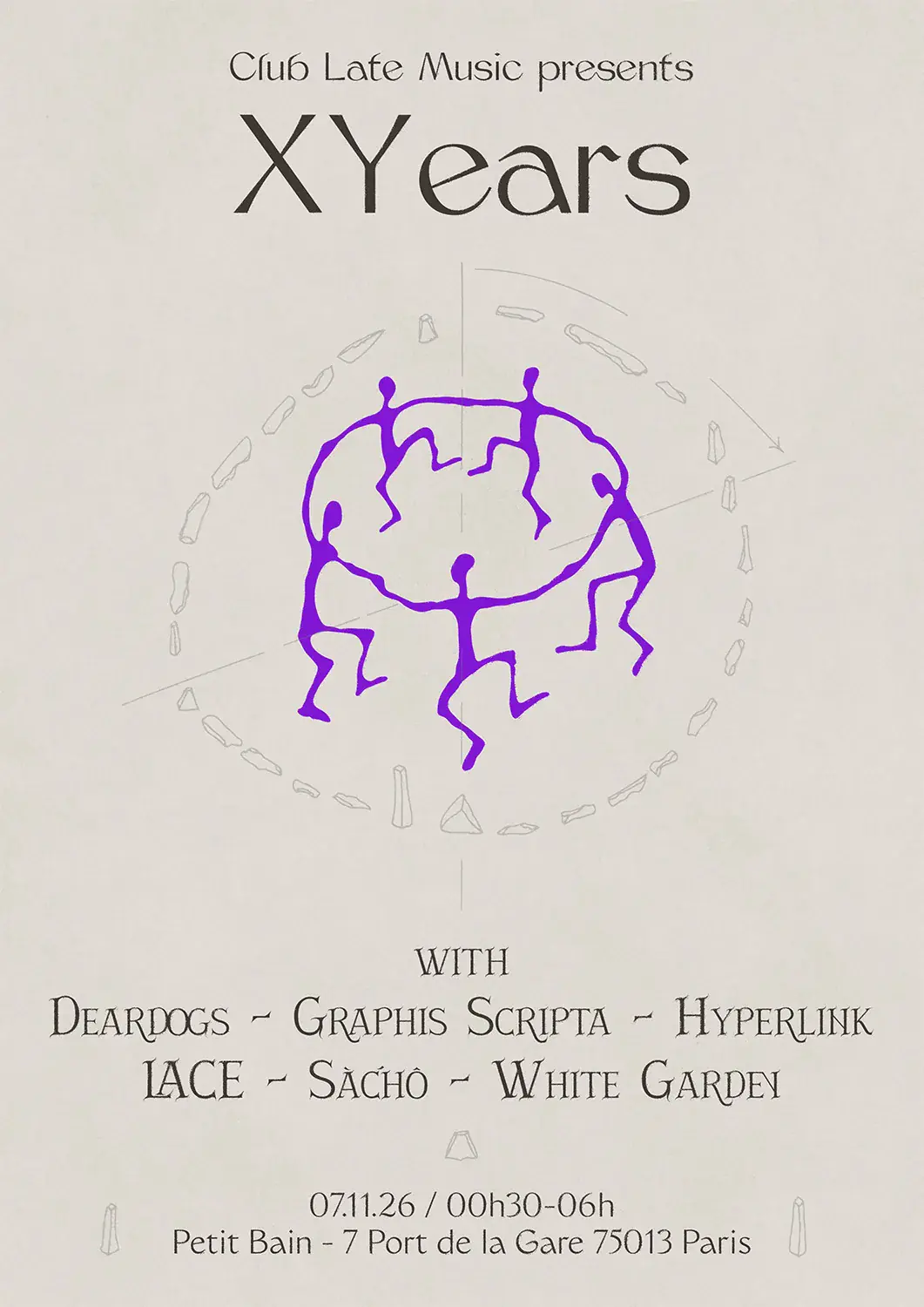 Club Late Music presents X Years