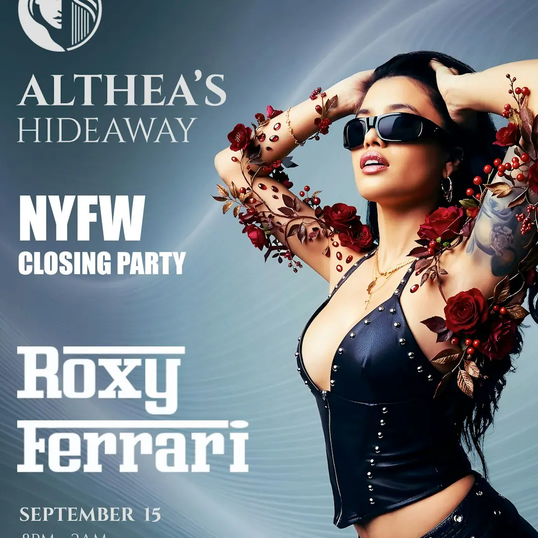 ROXY FERRARI NYFW Closing party
