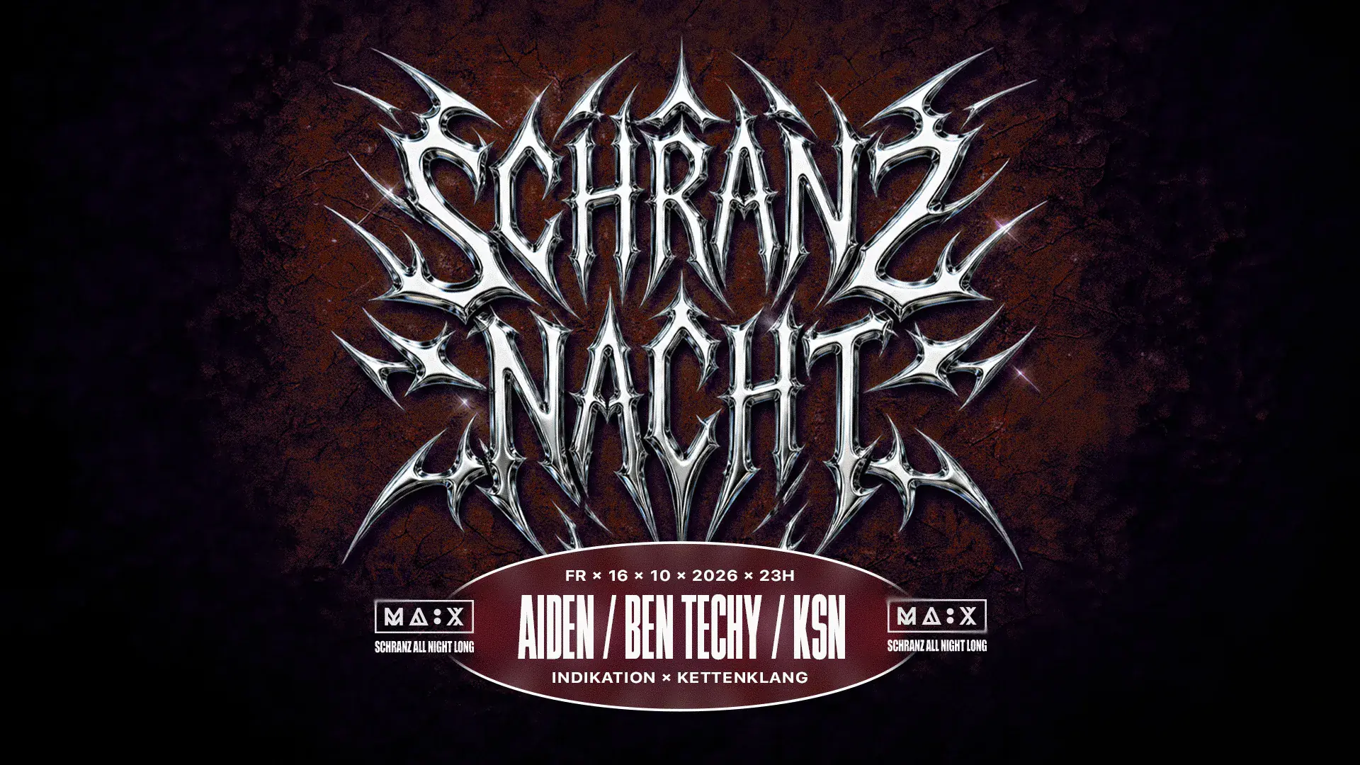 Schranz Nacht with Aiden, Ben Techy & KSN