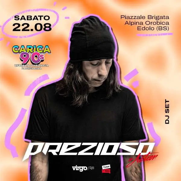GIORGIO PREZIOSO CARICA 90 - Edolo Music Festival