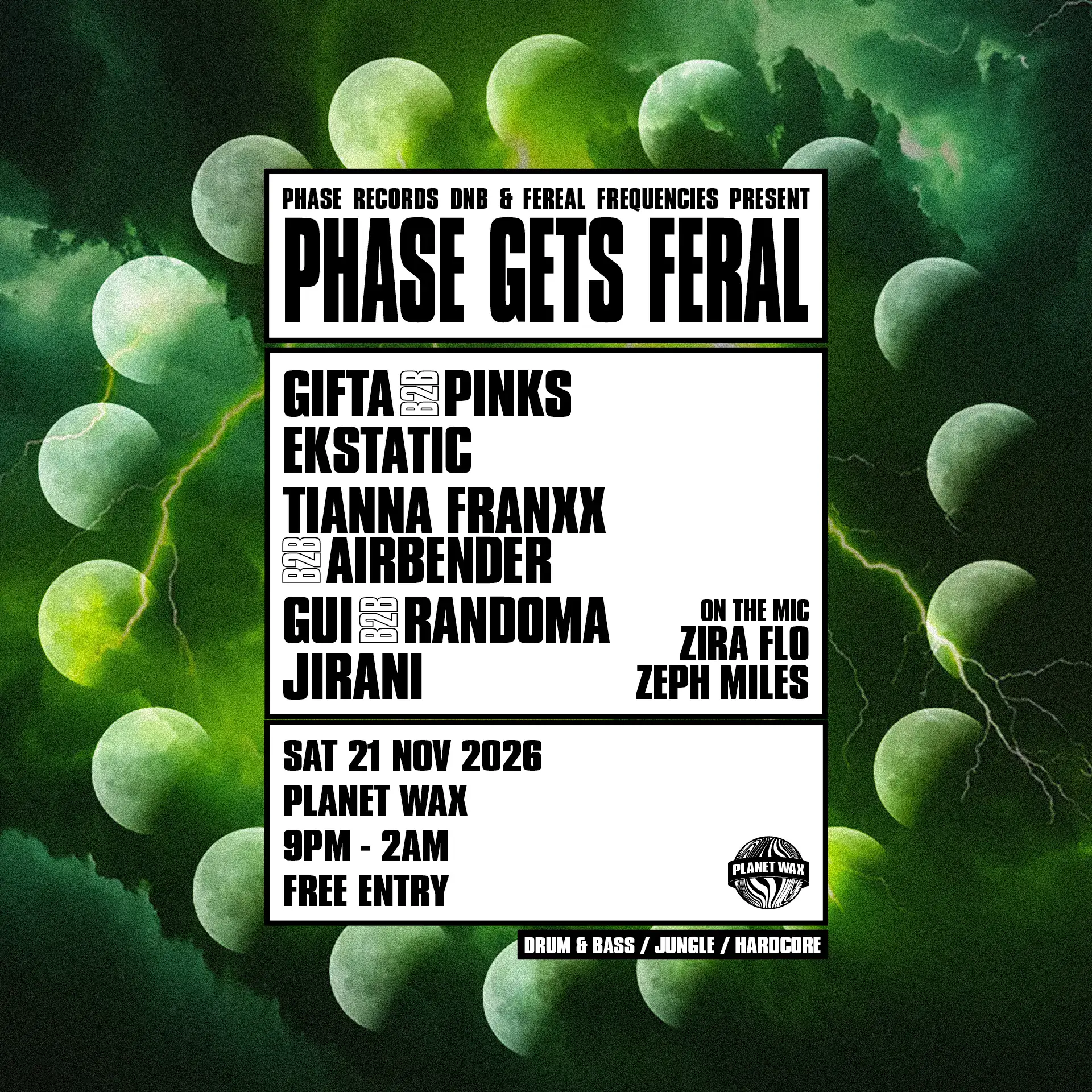 Phase Gets Feral