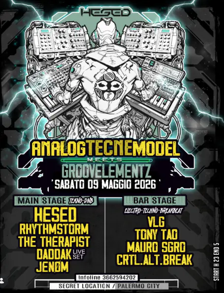 Analoges Tecne-Modell trifft auf Grooveelementz