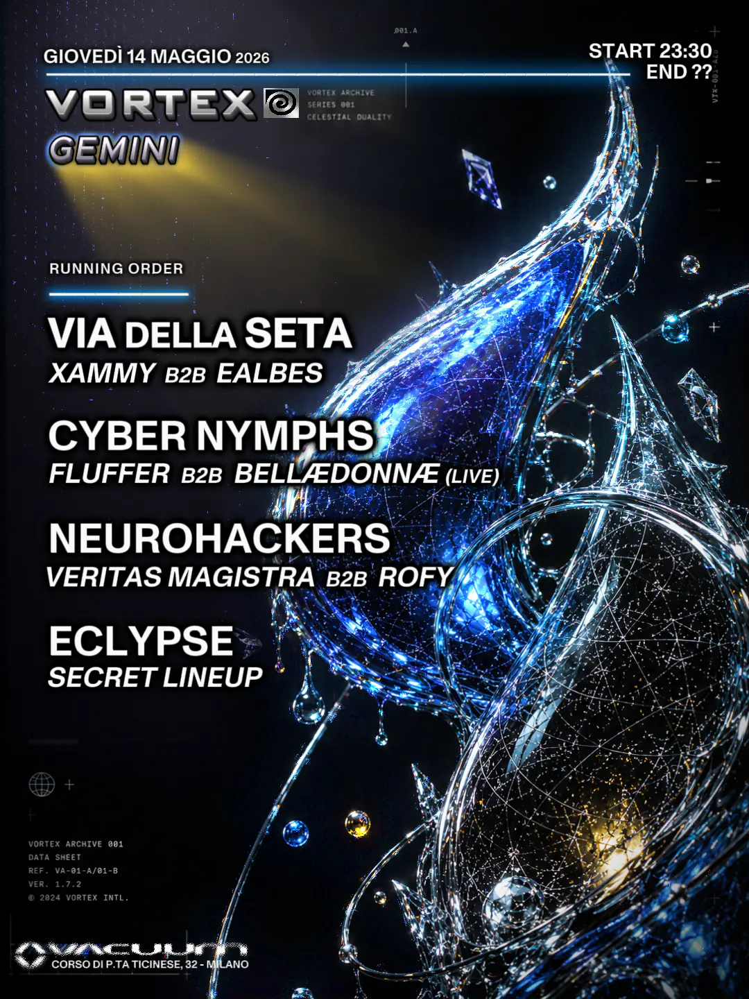 VORTEX ✦ GEMINI ✦ Hard Music Event