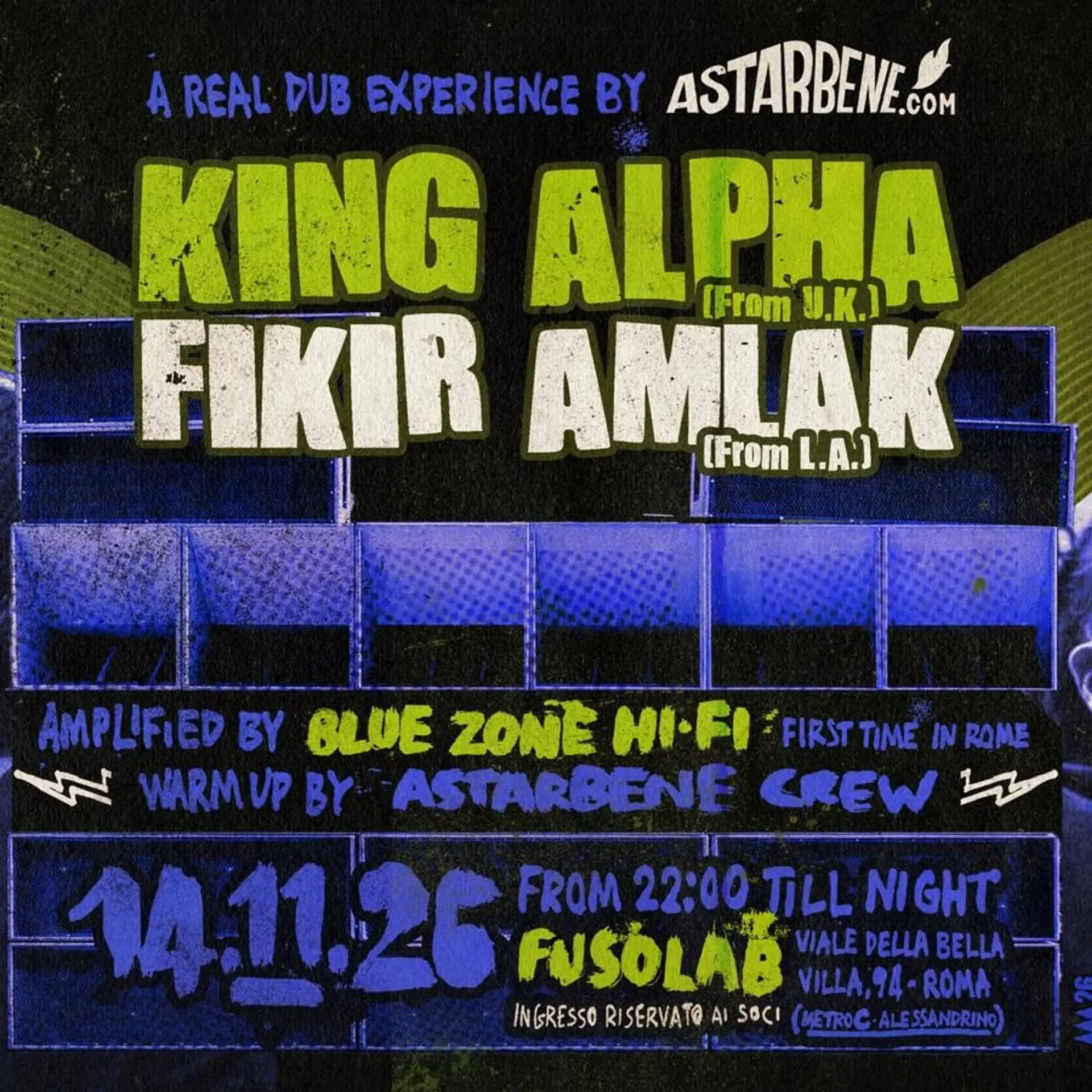 KING ALPHA | FIKIR AMLAK | BLUE ZONE HI-FI - 14 NOVEMBER 2026