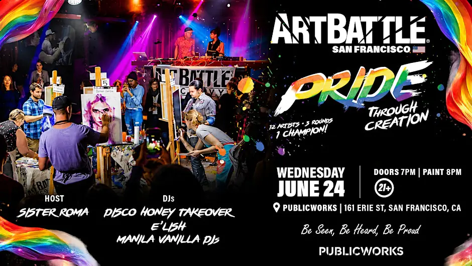 Art Battle San Francisco - June 24, 2026