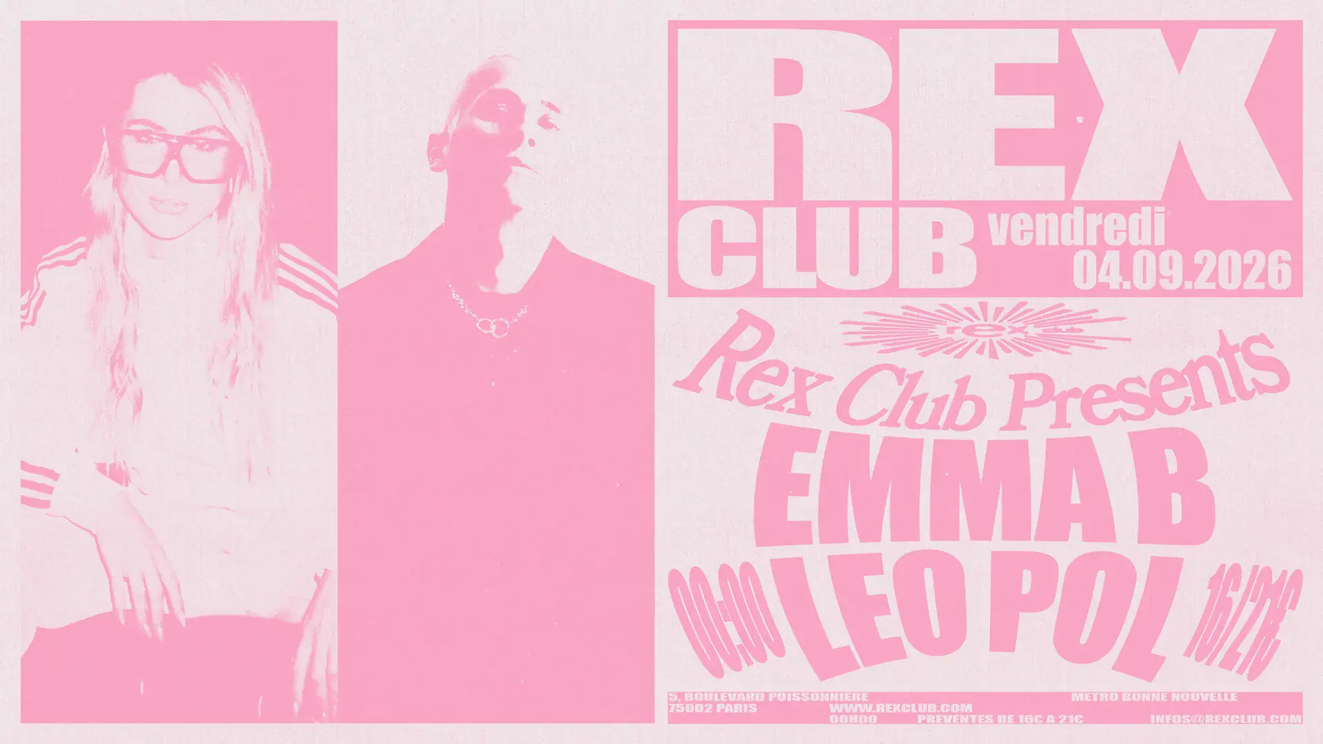 Rex Club presents: Sama' Abdulhadi All night long