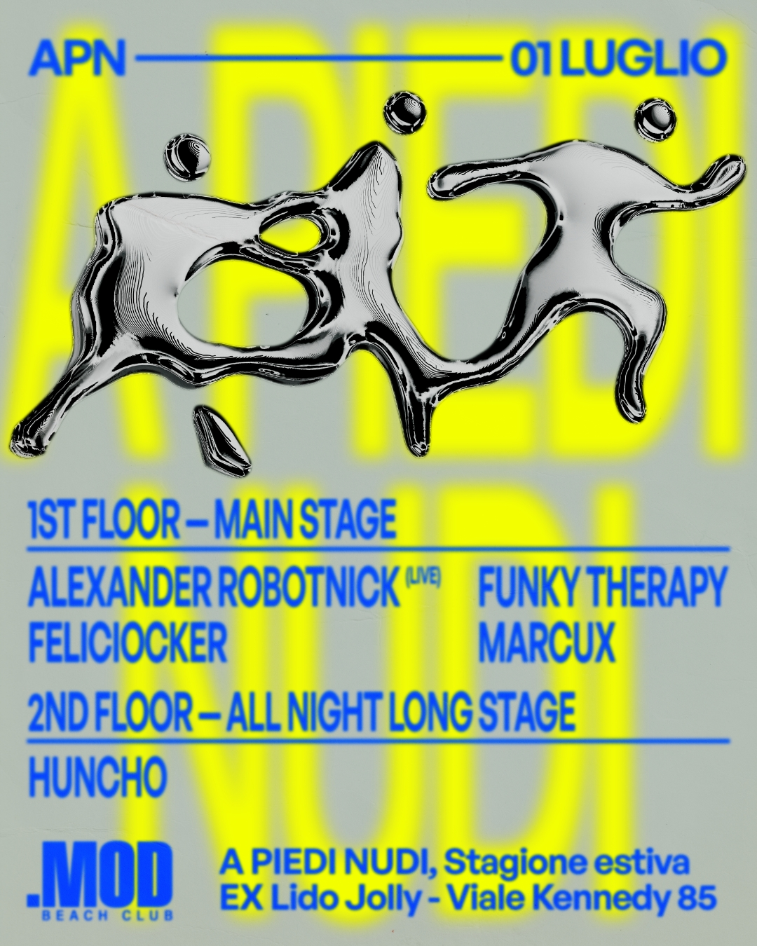A Piedi Nudi invites: Alexander Robotnick Live