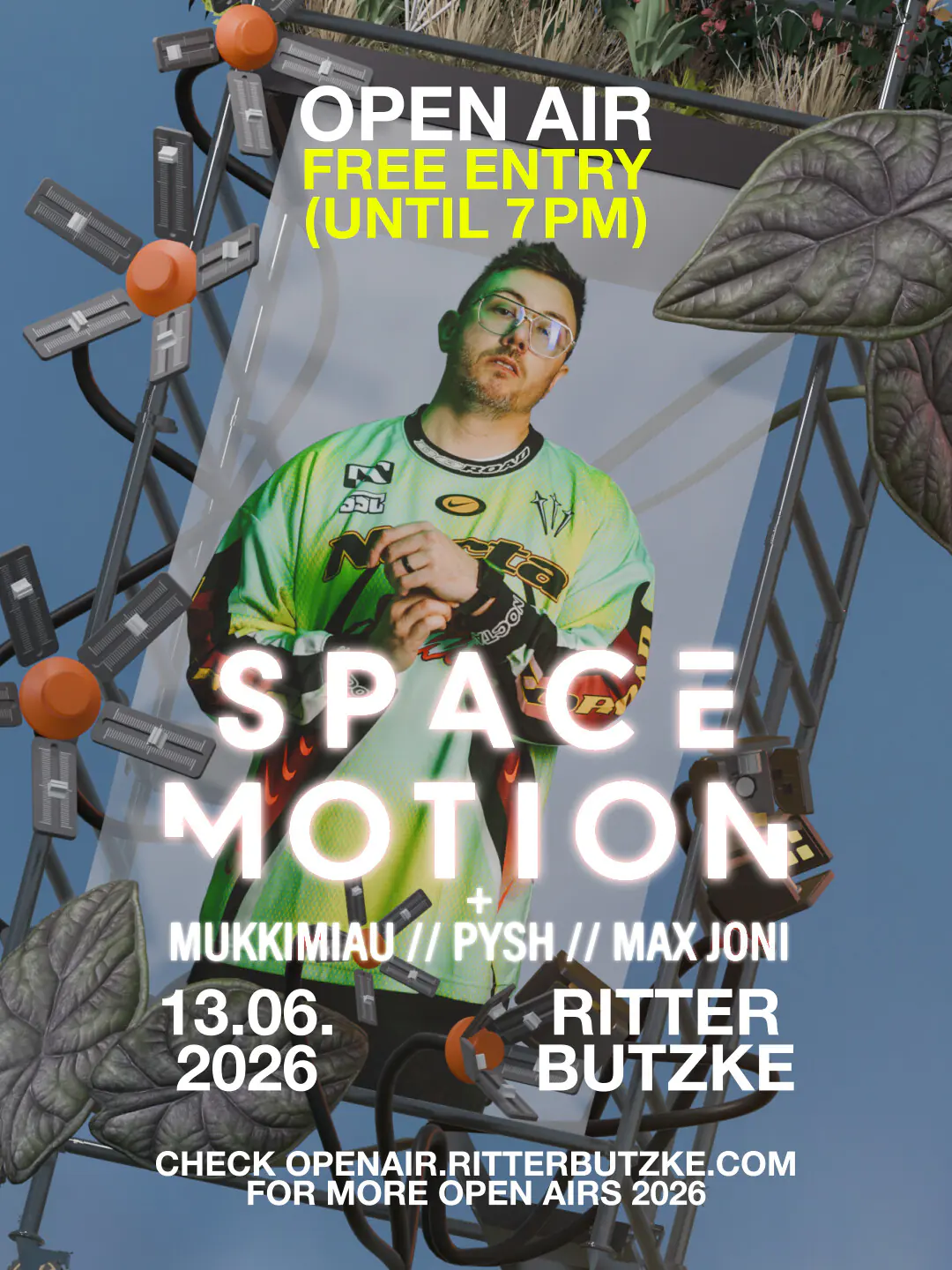 Space Motion (Open Air) - free entry until 7pm