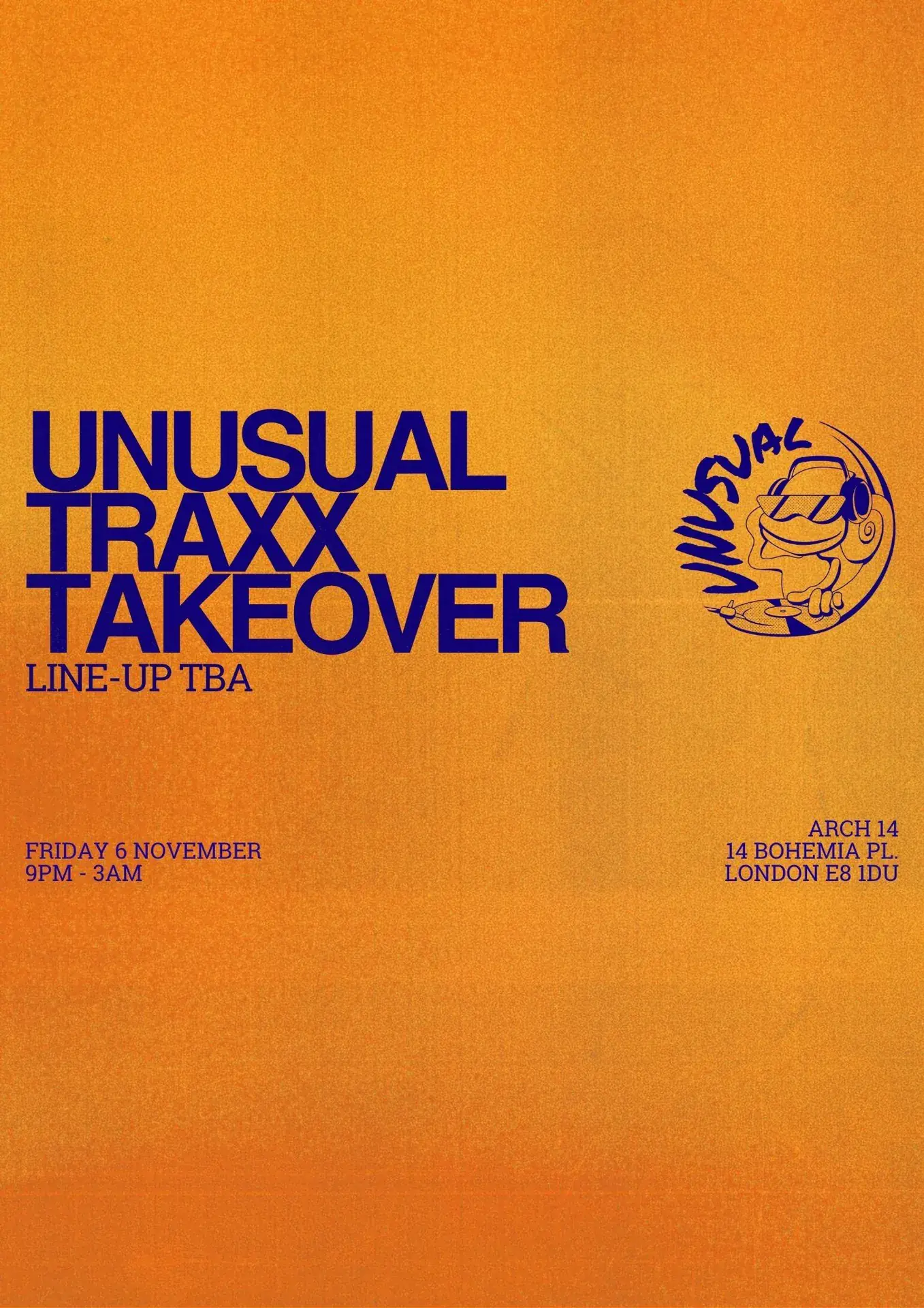 Unusual Traxx Takeover / / UNSWAX03-Launch