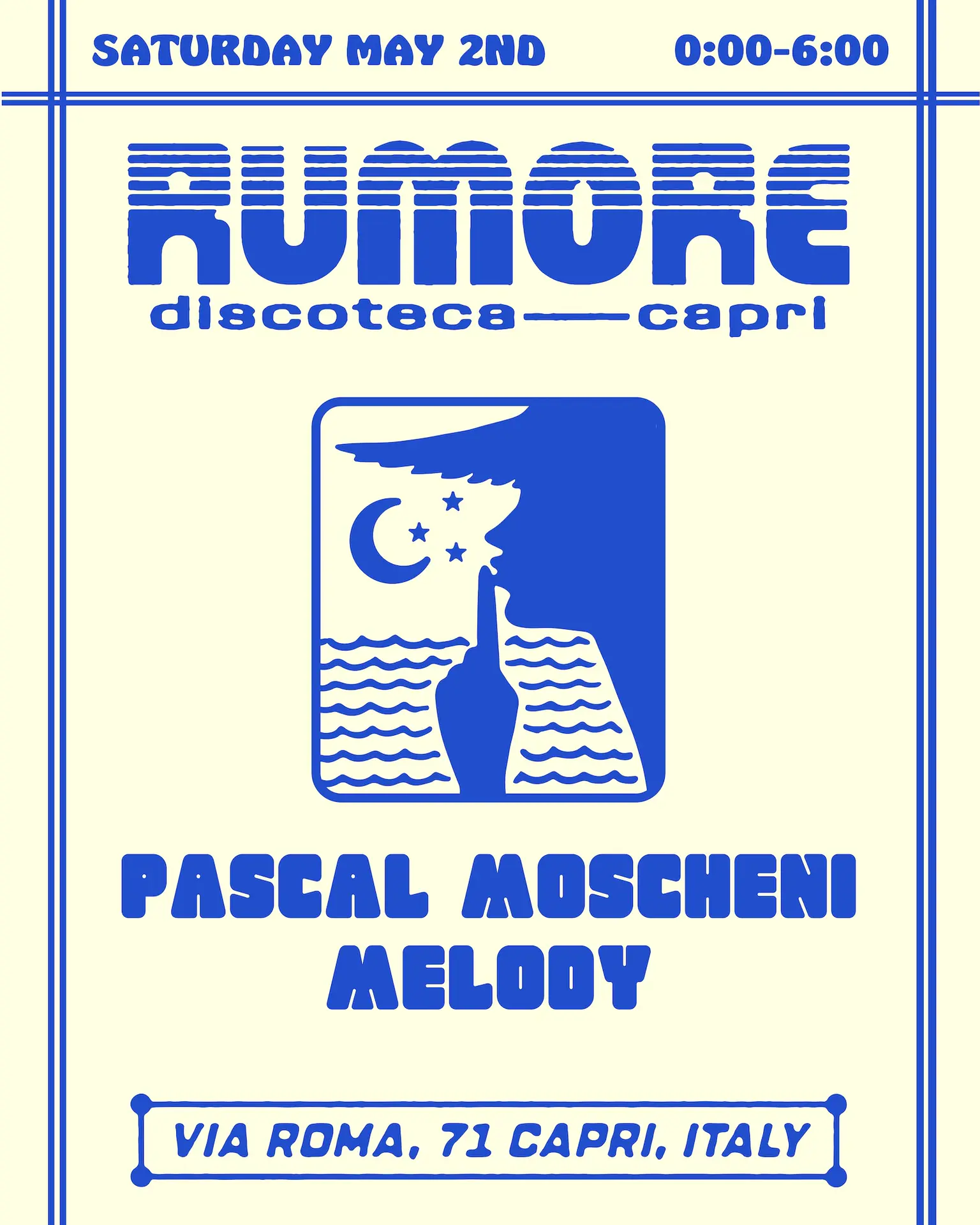 Noise Season 26 Party N°6 W / Pascal Moscheni & Melody