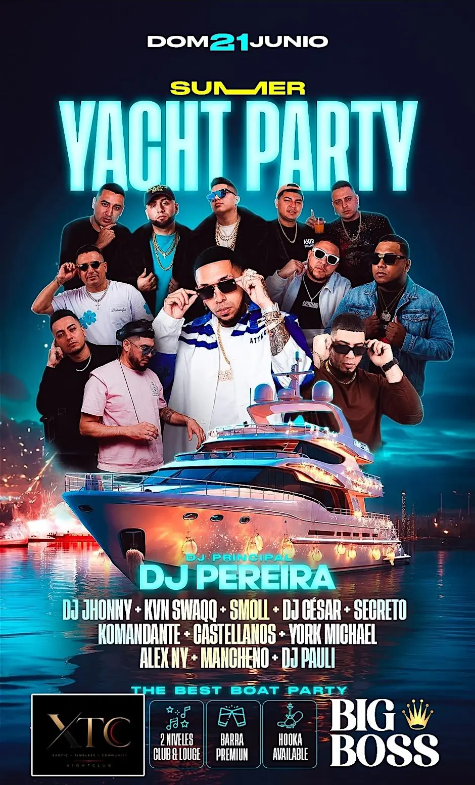 A2NL NYC Sunset Yacht Party