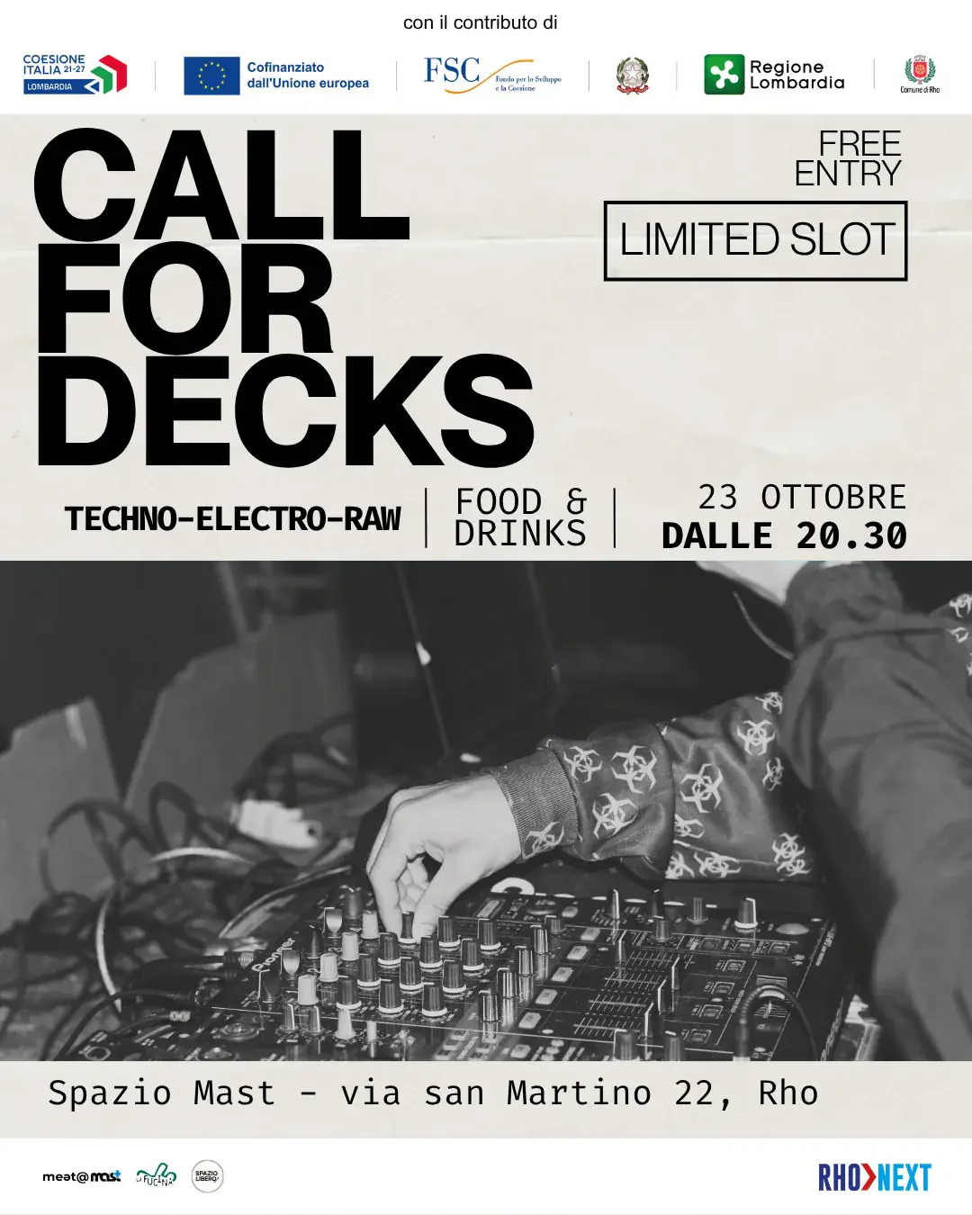CALL FOR DECKS