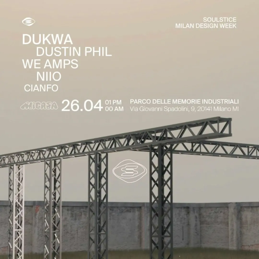 Soulstice Open Air | Mailänder Designwoche 2026