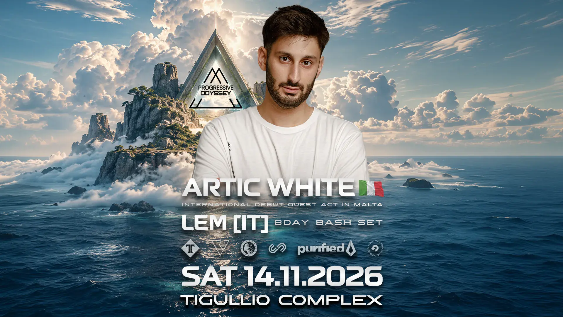 Progressive Odyssey presents Artic White & LEM [IT] Bday Bash