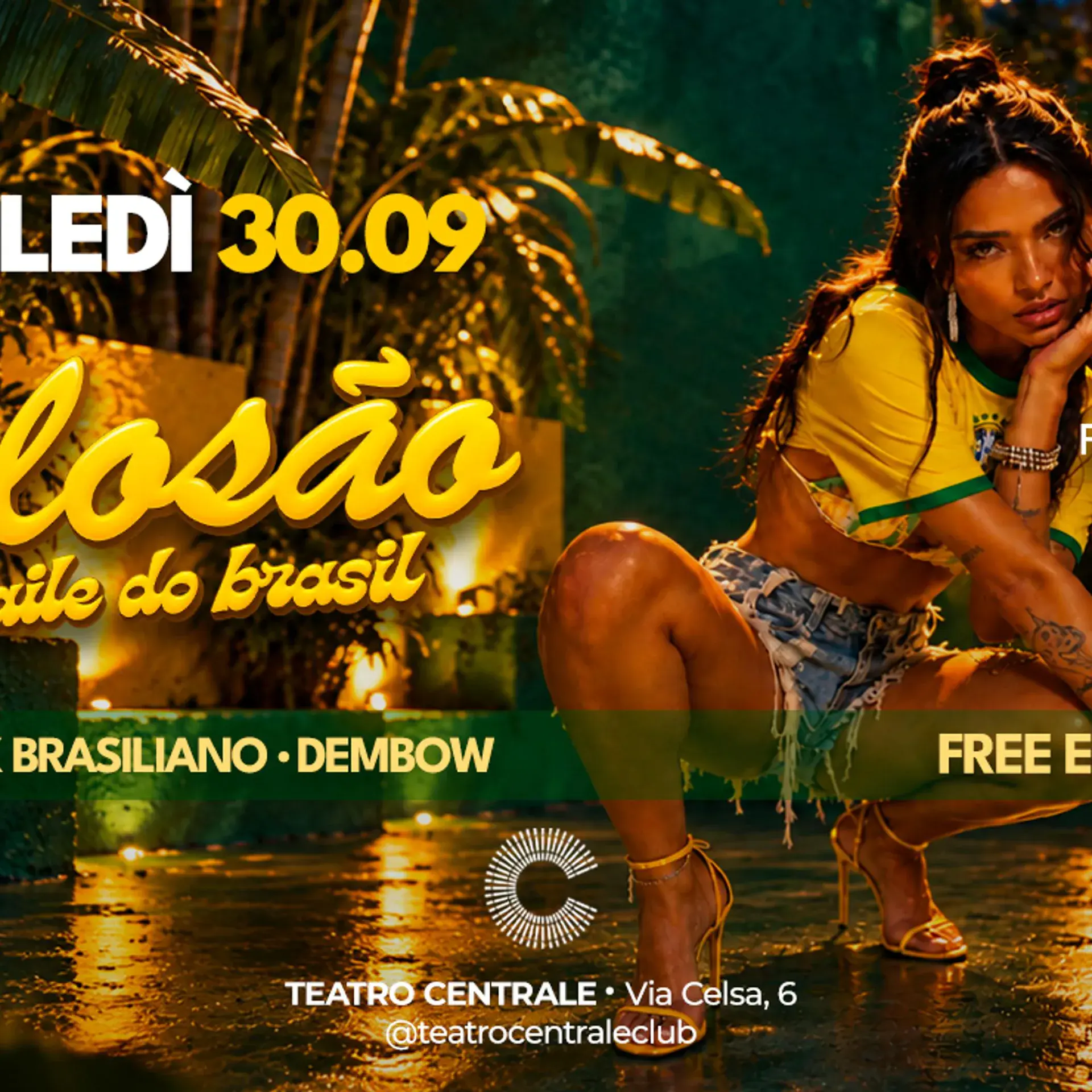 Wednesday - EXPLOSÃO • REGGAETON - BAILE FUNK - DEMBOW - FREE ENTRY