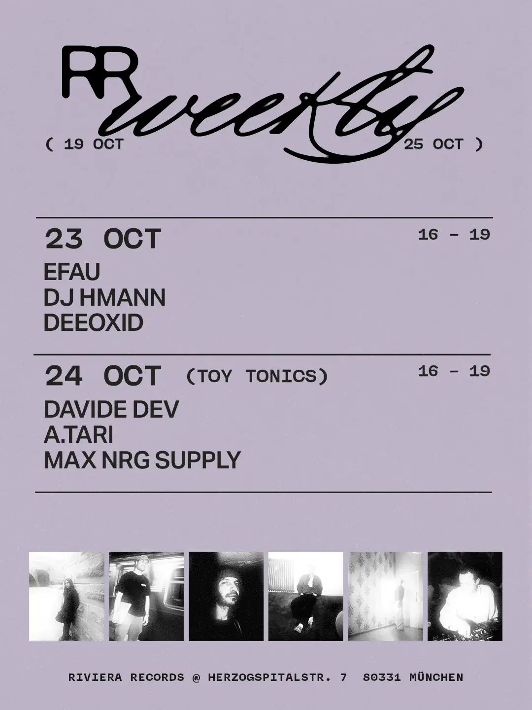 Riviera Records In-Store Session with Efau, DJ Hmann, DEEOXID