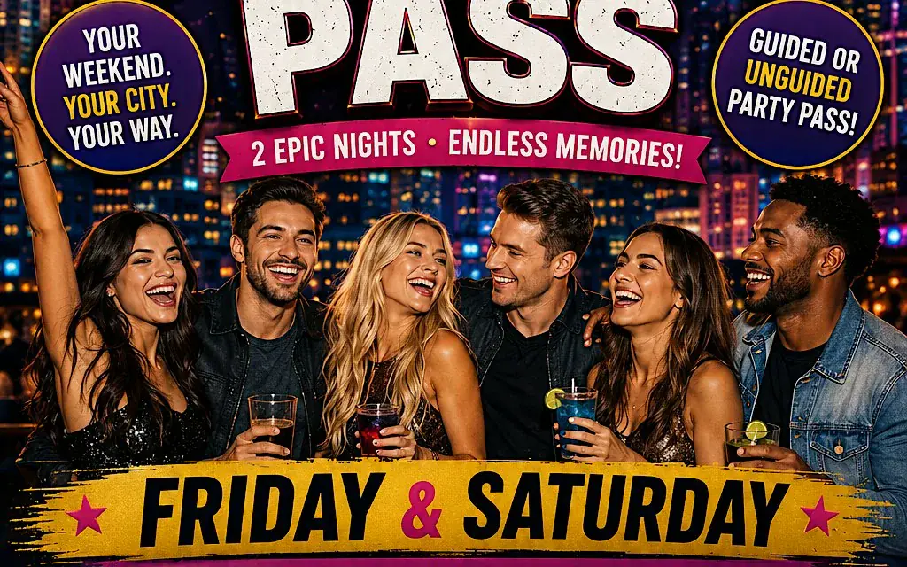 Halloween 2 Day Party Pass Las Vegas Experience Crawl