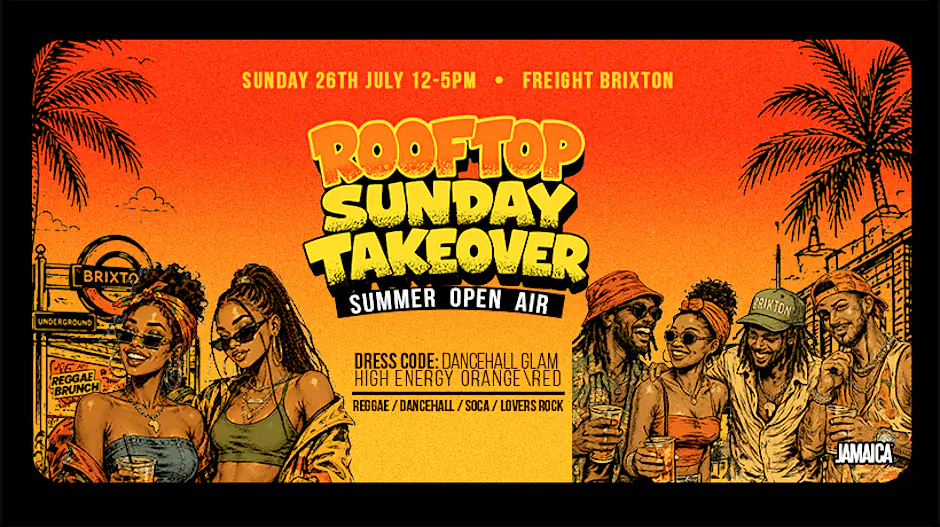 The Reggae Rooftop - LONDON - Sun 26th July