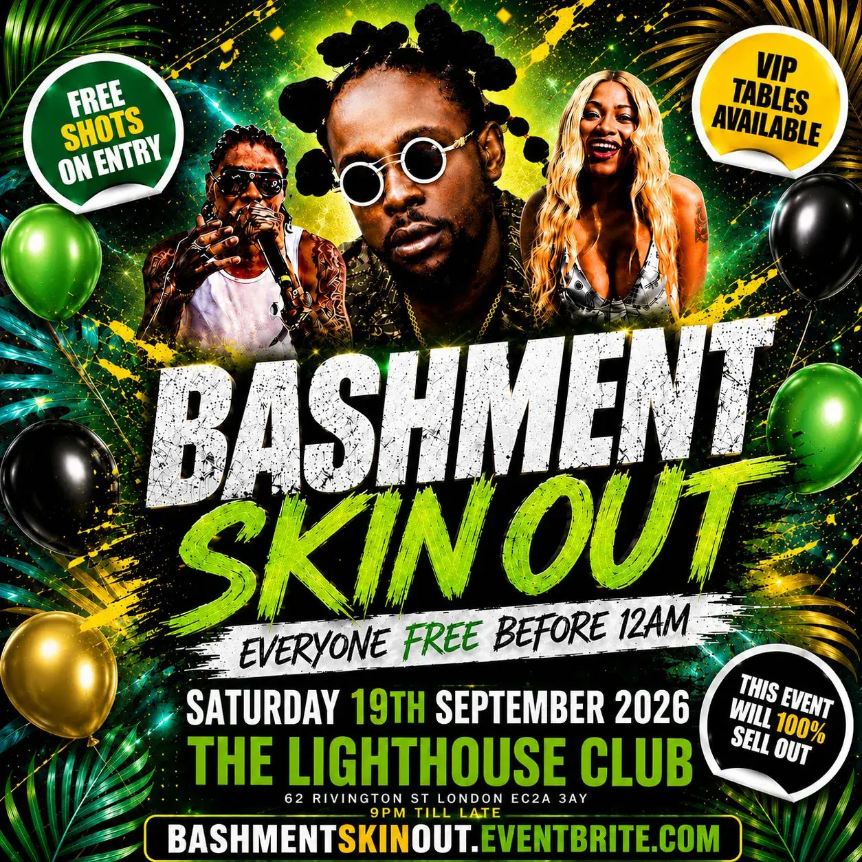Bashment & Afrobeats - Shoreditch Party