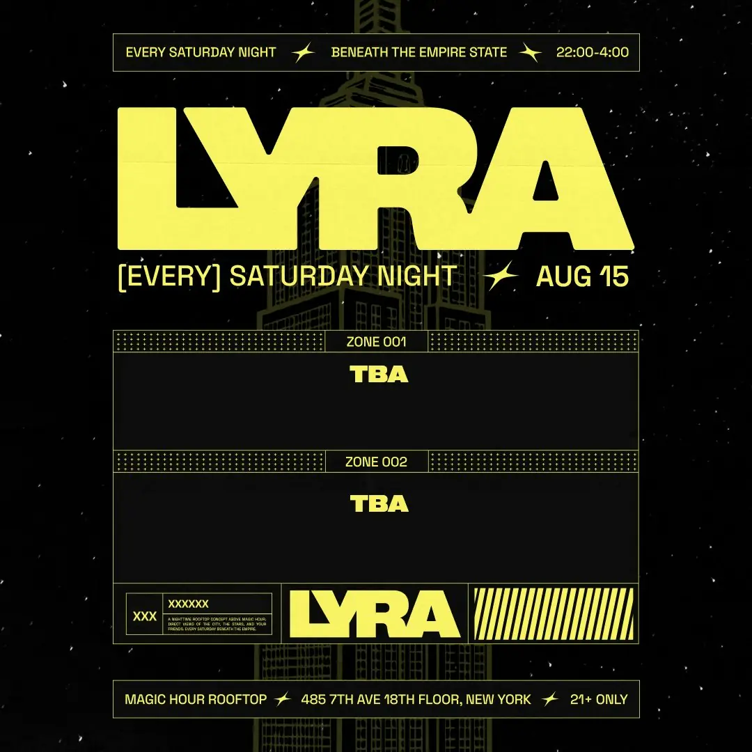 Soirée Lyra sur le toit - 08h15