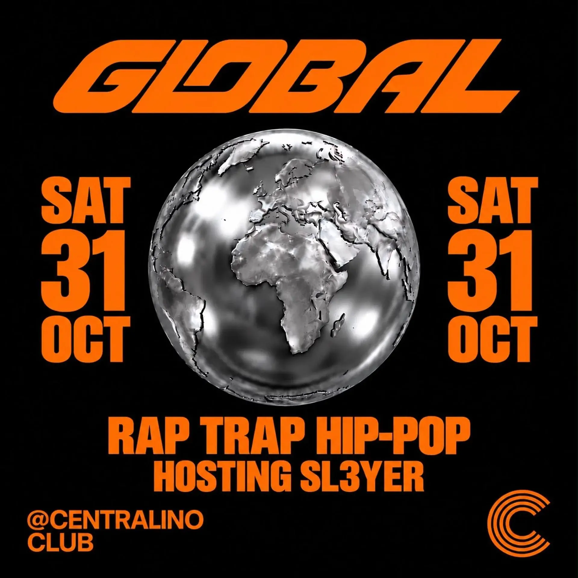 HALLOWEEN W / GLOBAL - ROOM 2 CENTRALINO CLUB