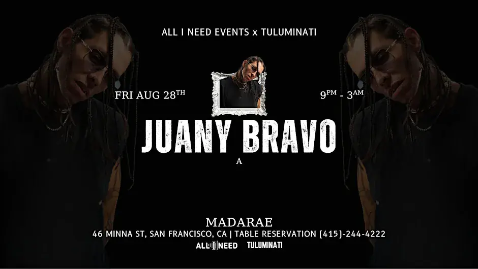 Juany Bravo (Latin Afro House) at MadaRae