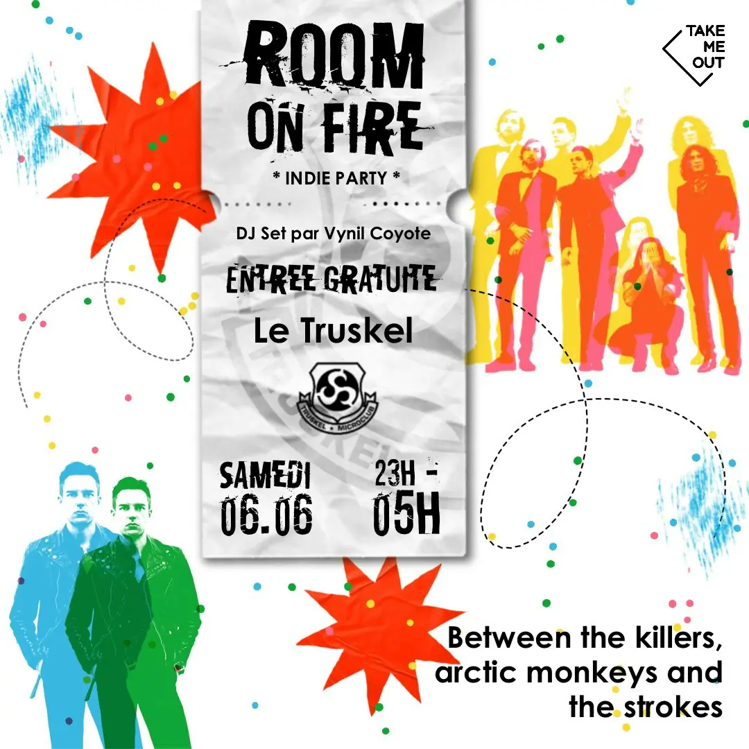 Room On Fire: ¡Fiesta independiente!