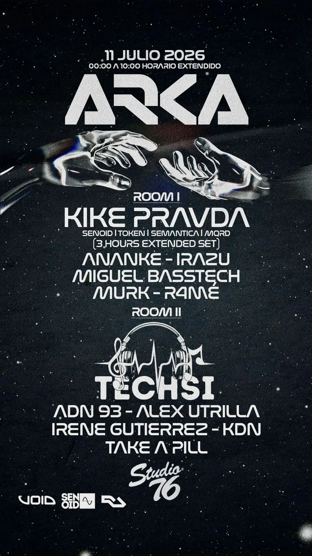 ARKA & TECHSI | | | Kike Pravda | | | STUDIO 76