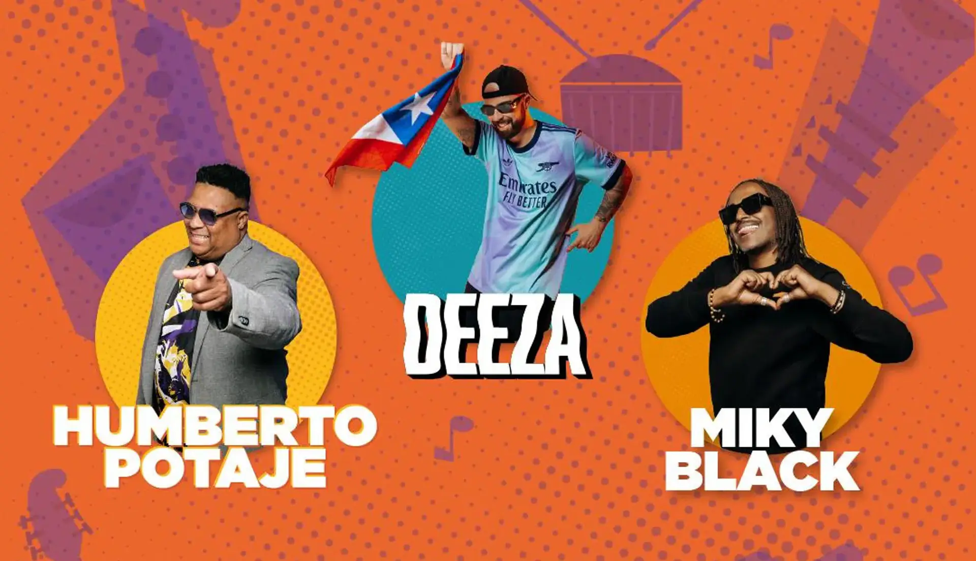 QuePasa Show w / DEEZA - HUMBERTO - POTAJE MIKY BLACK