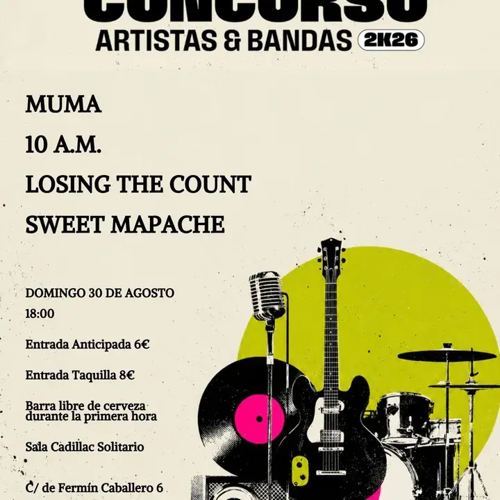 10 A.M. en el Concurso de Cadillac Solitario