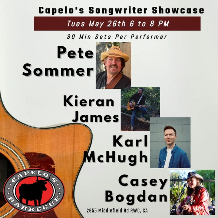 Songwriter Showcase at Capelo's