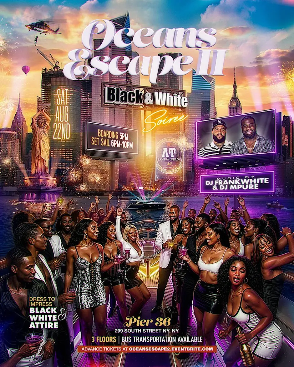 Oceans Escape II Black & White Soiree