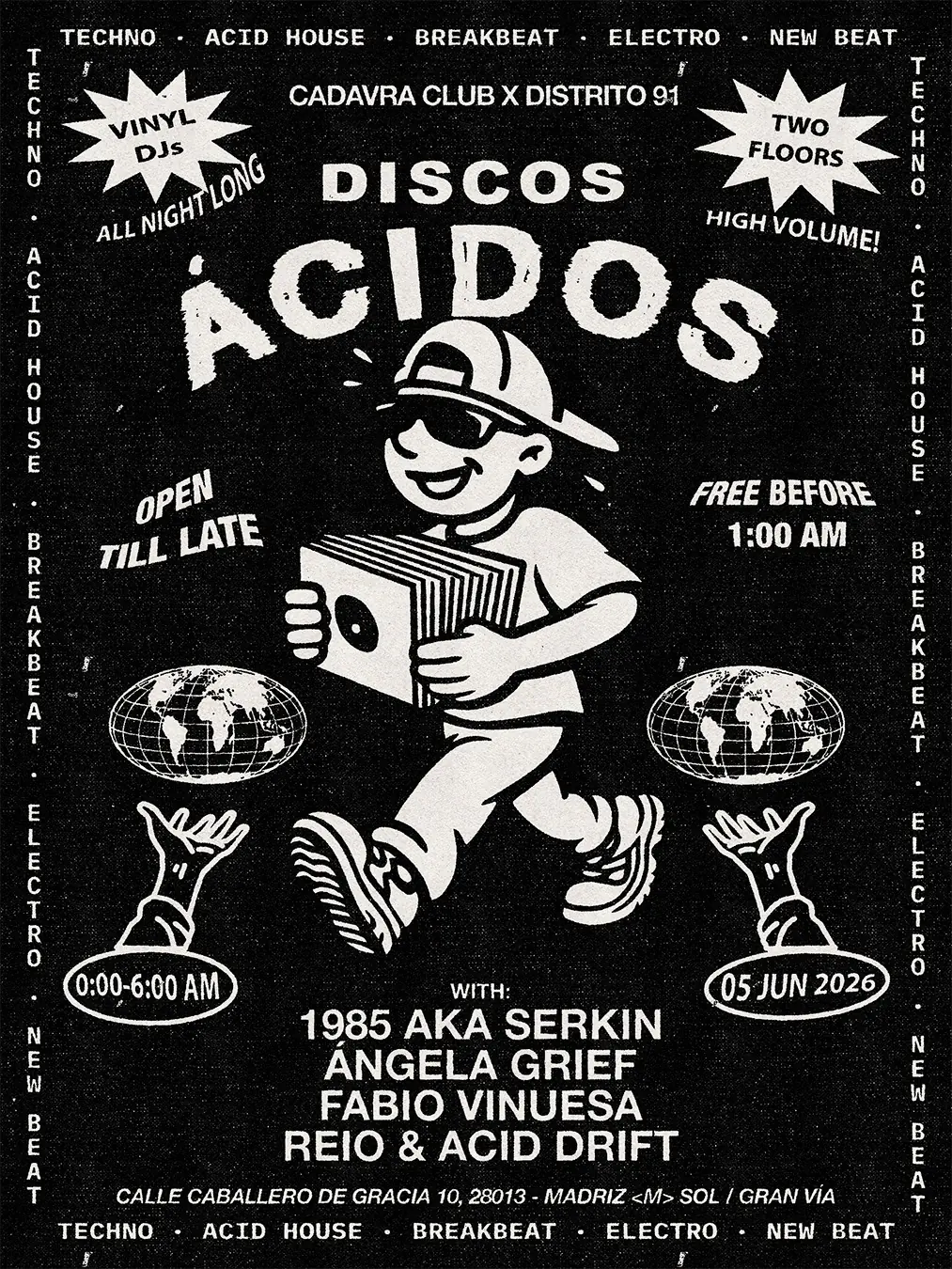 DISCOS ÁCIDOS by Distrito 91