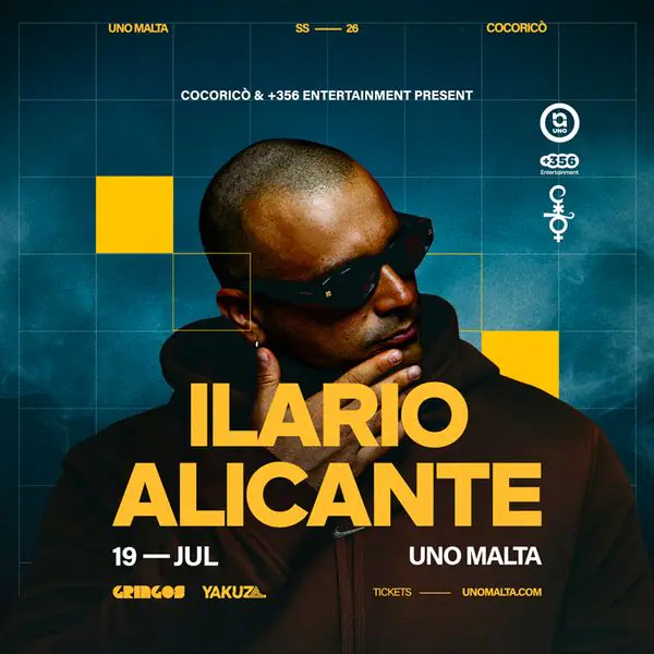 Cocoricò x Uno Malta w / Ilario Alicante