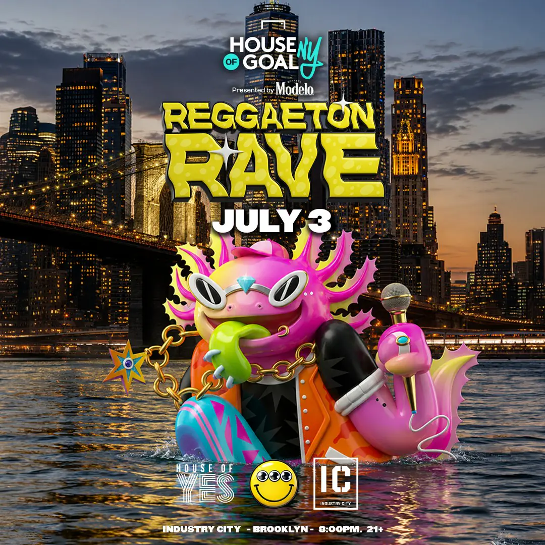 Reggaeton Rave à House of Goal présenté par Modelo