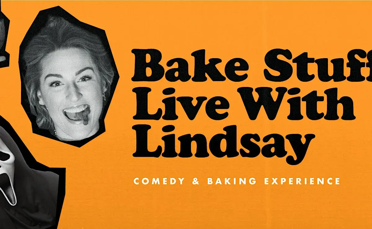Bake Stuff with Lindsay - Live Baking / Comedy Show + Dessert HALLOWEEN