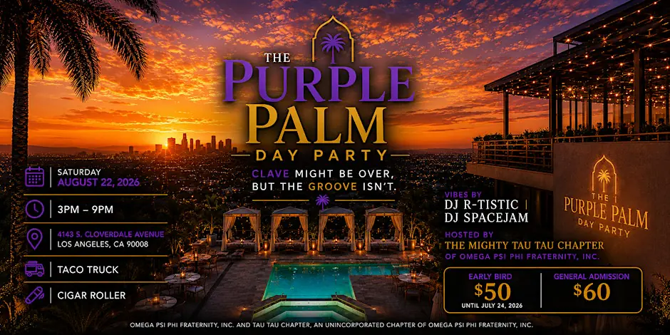 The Purple Palm Day Party