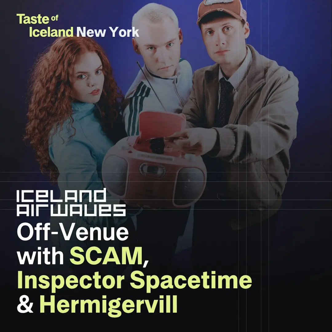 ICELAND AIRWAVES Off-Venue w / SCAM • Inspector Spacetime • Hermigervill