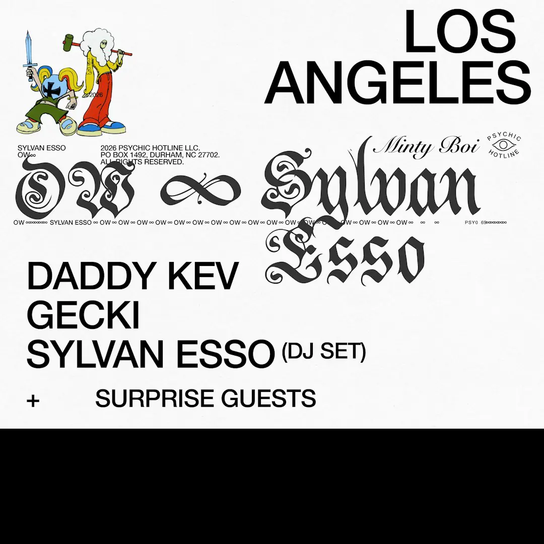 Minty Boi Pres: Sylvan Esso (DJ set) In LA