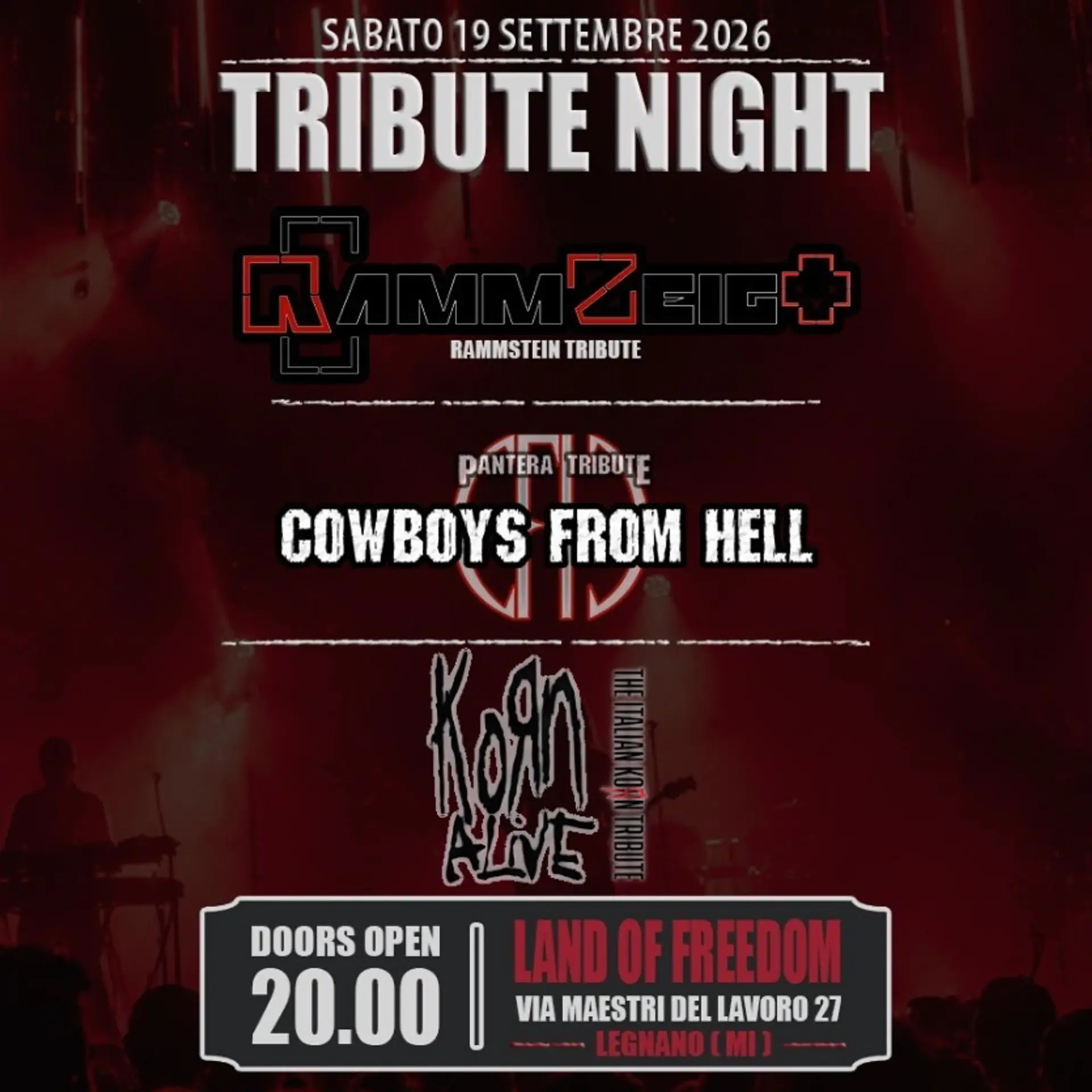 TRIBUTE NIGHT