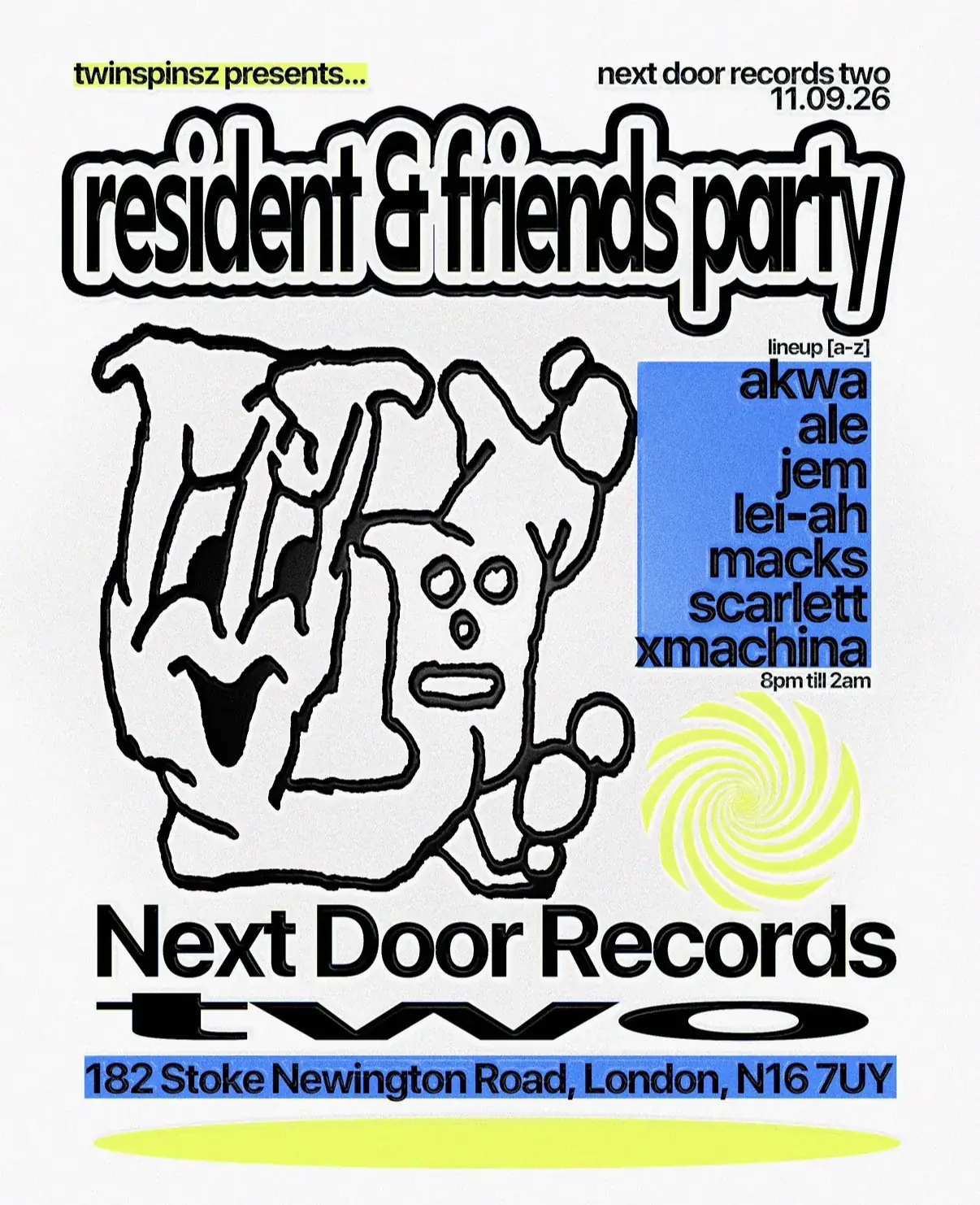 Twinspinsz βπ+ Residents & Guests