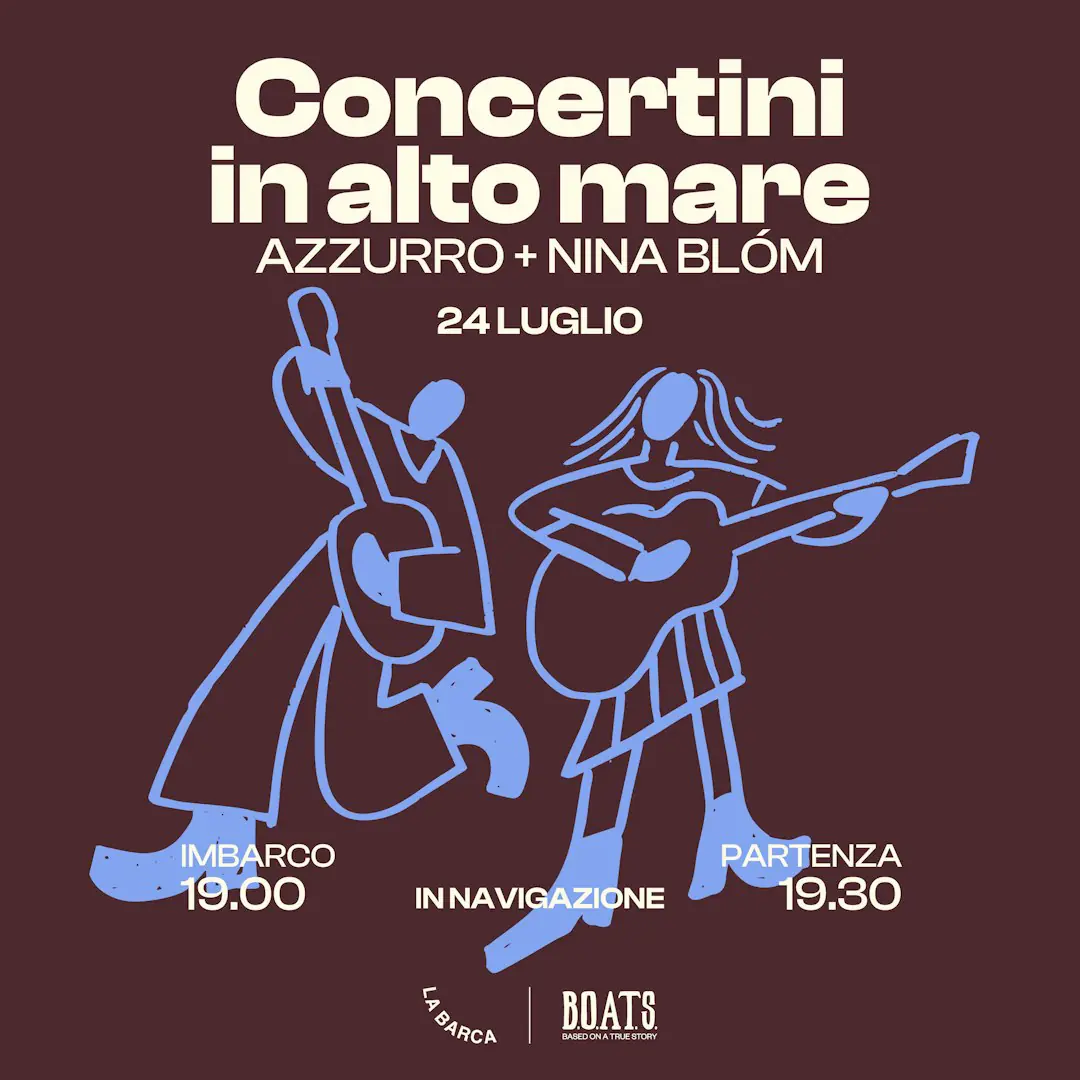 Concertini in alto mare: Nina Blóm & Azzurro
