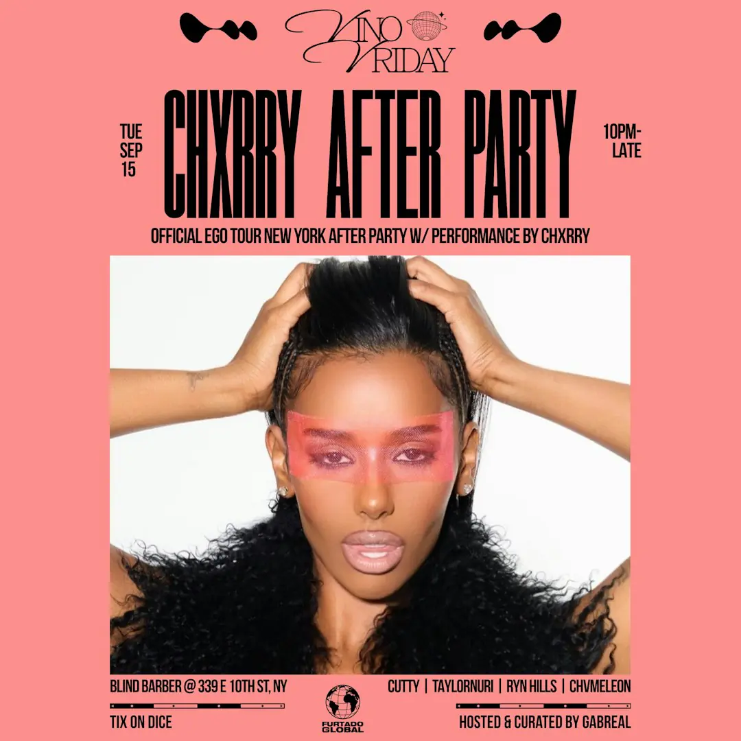 Vino Vriday: Chxrry Official NYC After Party