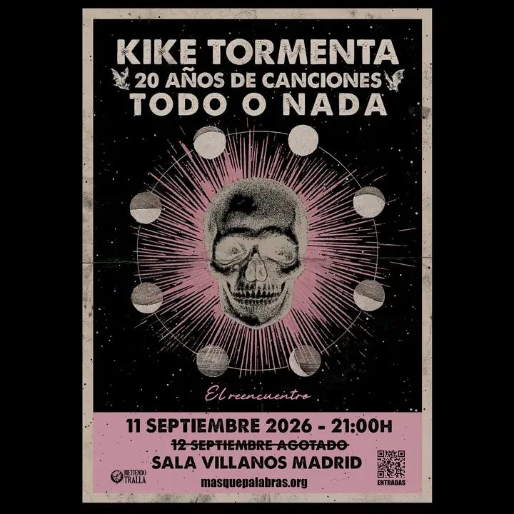 20 aniversario Todo o nada / Kike Tormenta